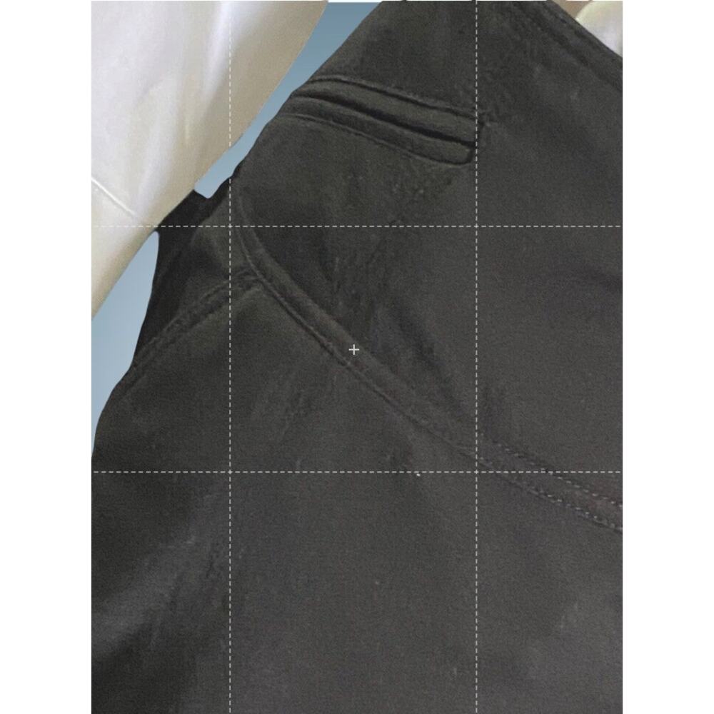 Marciano Los Angeles Womens 8 Black Career Mini Skirt Stretch Knit Pockets - Picture 5 of 6